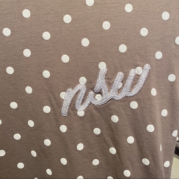 Women’s Nike NSW polka dot T Small - Picture 3 of 5